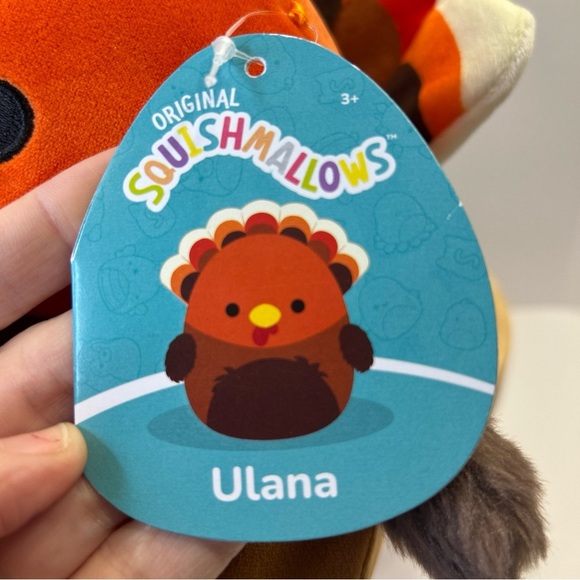Squishmallows 9" ULANA Turkey Plush NWT- Kellytoy - Picture 7 of 8
